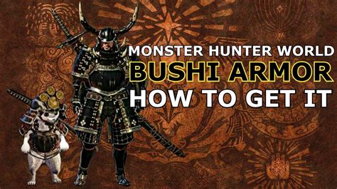 bushi ticket mhw|how to layer armor mhw.